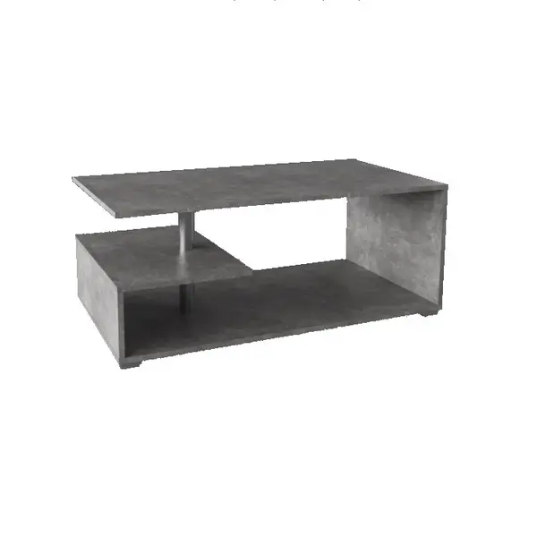 Konferenční stolek na kolečkách, beton, dorisa