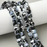Natural Fire Crackle Agate Beads Strands