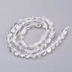 Natural Quartz Crystal Beads Strands