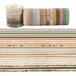 20 Rolls Paper Adhesive Tape Set