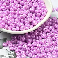 Baking Paint Luster Glass Seed Beads