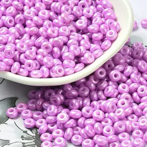 Baking Paint Luster Glass Seed Beads