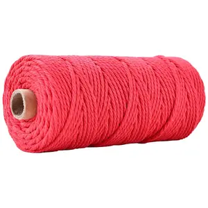 100M Cotton String Threads for Crafts Knitting Making
