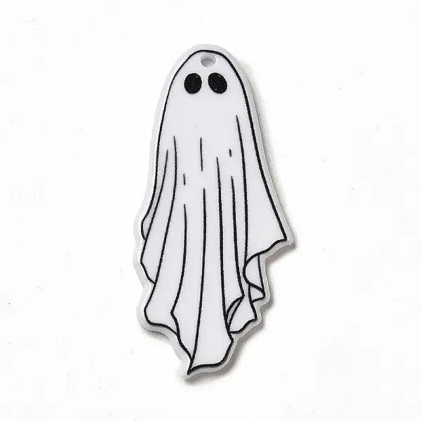 Halloween Printed  Acrylic Pendants