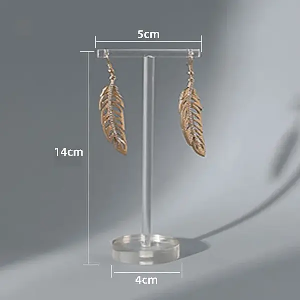 T Shaped Acrylic Earring Display Stand