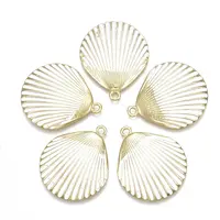 Spray Painted Alloy Pendants