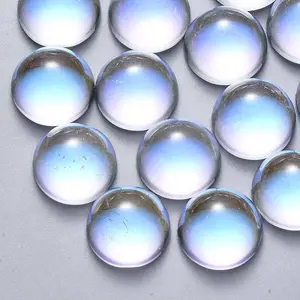 Transparent Glass Cabochons