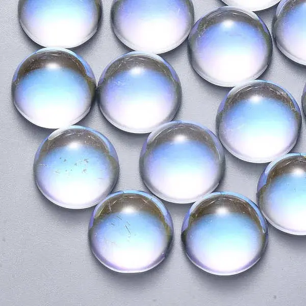 Transparent Glass Cabochons