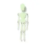 Halloween Luminous PVC Skeleton Pendants