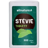 Allnature Stévia tablety prírodné sladidlo 300 tbl