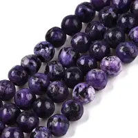 Dyed Natural White Jade Beads Strands