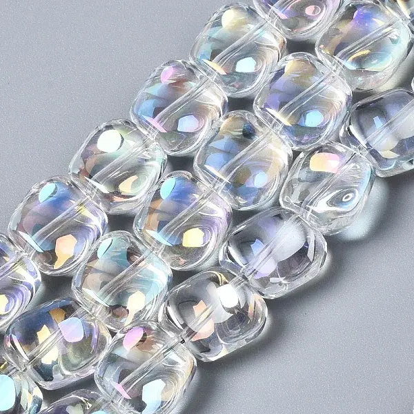 Electroplate Glass Beads Strands