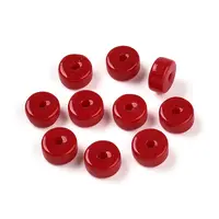 Opaque Solid Color Glass Beads
