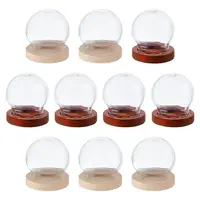Round Glass Dome Cover