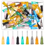 72Pcs 9 Colors Steel Blunt Tip Dispensing Needles