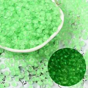 6/0 Luminous Glass Seed Beads