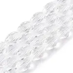Transparent Glass Beads Strands