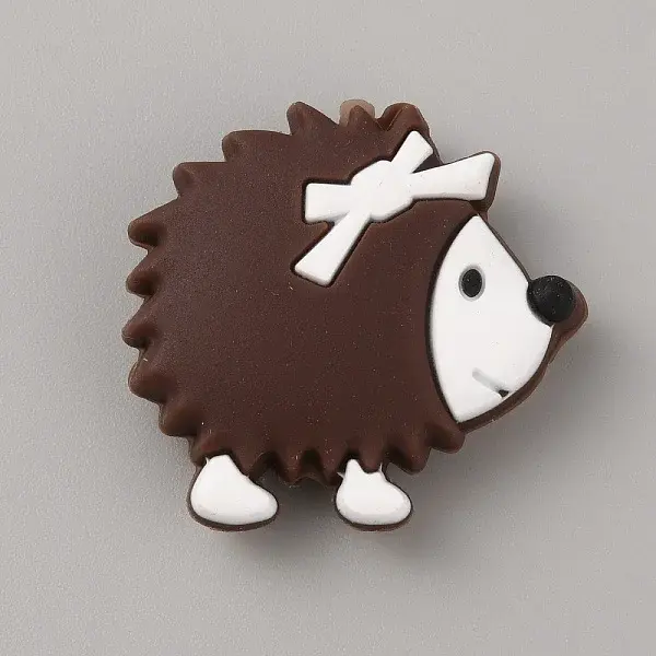 Hedgehog Food Grade Eco-Friendly Silicone Beads