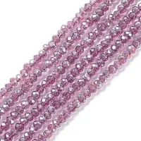 Electroplate Glass Beads Strands
