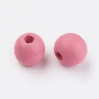 Natural Wood European Beads