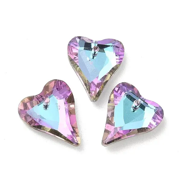 Electroplated Glass Pendants