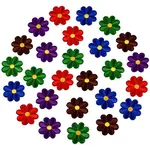 50Pcs 5 Colors Computerized Embroidery Cloth Iron on/Sew on Patches
