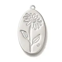 Brass Micro Pave Cubic Zirconia Pendants