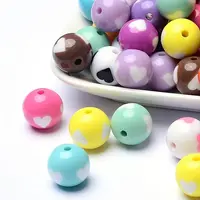 Opaque Acrylic Beads