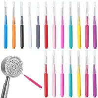 60Pcs 12 Colors Plastic Cleaning Brushes