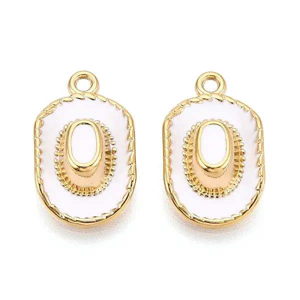 304 Stainless Steel Enamel Pendants