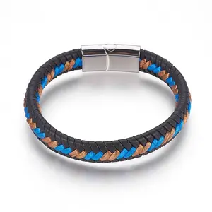 Braided Leather Cord Bracelets