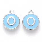 Platinum Plated Alloy Enamel Charms