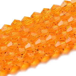 Transparent Glass Beads Strands