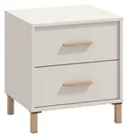 Noční stolek katharos - béžová/dub artisan