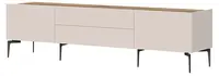 Tv stolek 206 ambrosia - béžová/dub tobacco