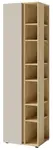 Vysoká policová skříňka hailee - béžová/dub olejovaný