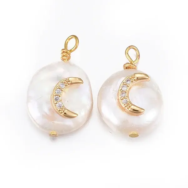 Natural Cultured Freshwater Pearl Pendants