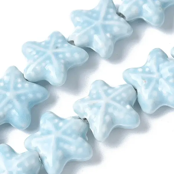 Ocean Series Handmade Porcelain Beads