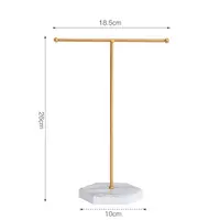 T Shaped Iron Earring Display Stand