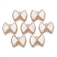 Rack Plating Alloy Enamel Connector Charms