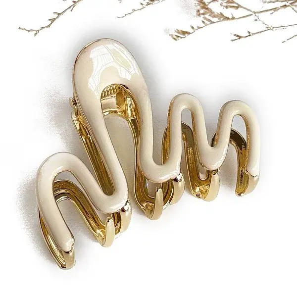 Alloy Enamel Claw Hair Clips