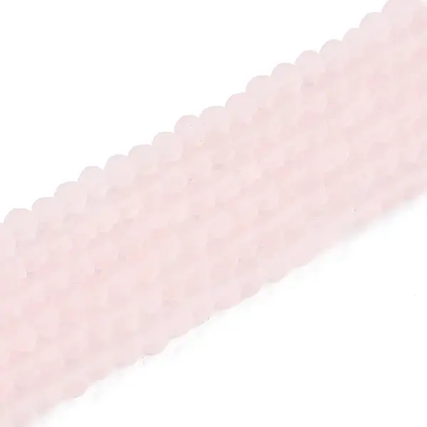 Transparent Glass Beads Strands
