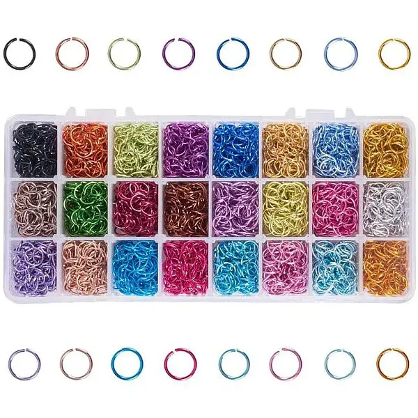 Aluminum Wire Open Jump Rings