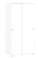 Vysoká skříň rea lary s3/200 - bílá