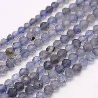 Natural Cordierite/Iolite/Dichroite Beads Strands