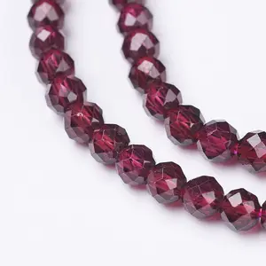 Natural Garnet Beads Strands