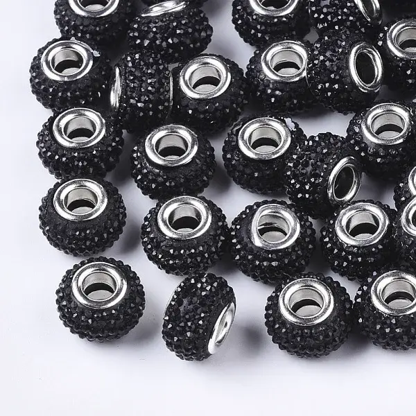 Opaque Resin European Beads