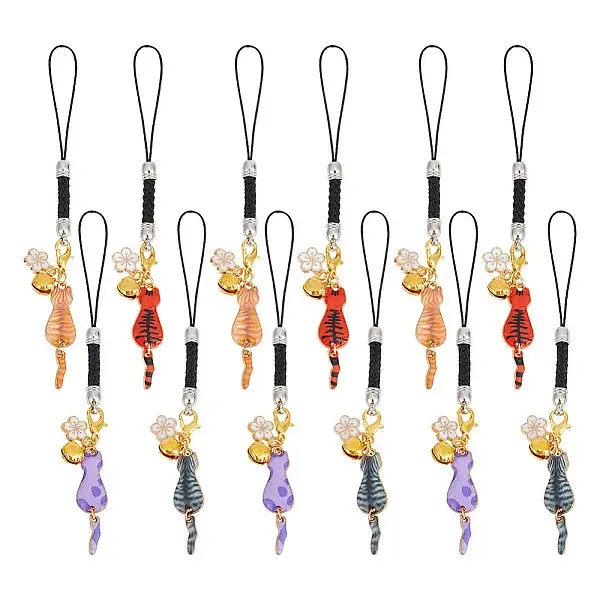 Alloy Enamel Mobile Straps