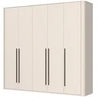 Pětidveřová šatní skříň renfri - kašmír