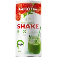 Matcha Tea Matcha Shake BIO prášek na přípravu nápoje s matchou příchuť Strawberry 300 g